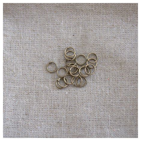 Anneaux 6mm Bronze vieilli x 30