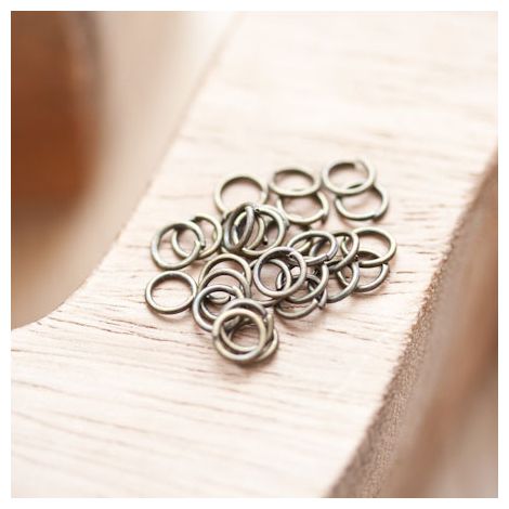 Anneaux 5mm Bronze vieilli