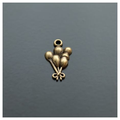 Breloque Balons mignons Bronze vieilli