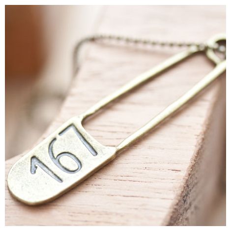 Pendentif Épingle 167 Bronze vieilli