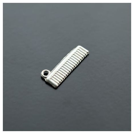 Breloque Petit Peigne Argent gris