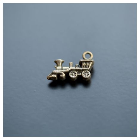 Breloque Train Bronze vieilli