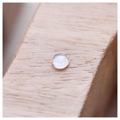 Cabochon 6mm Verre Transparent