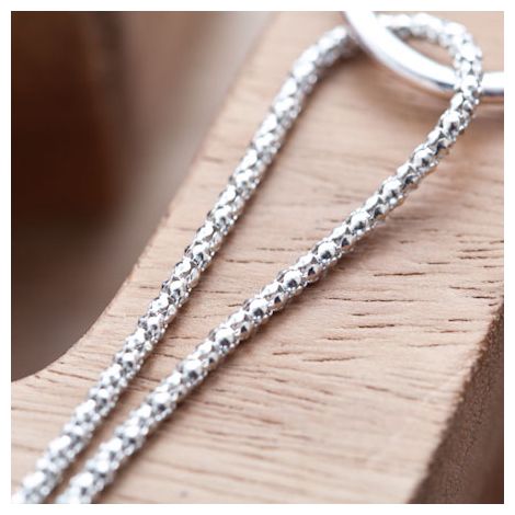 Chaîne à grains 2.5mm Argent gris