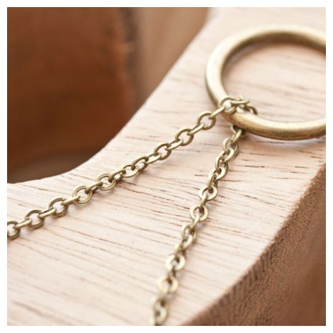 Chaîne à maillons ronds 3.5x3mm Bronze vieilli