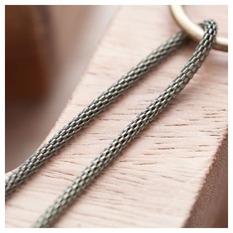 Chaîne Tressée 2.5mm Bronze vieilli