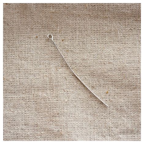 Clou à boucle 5,0cm Argent gris x 20
