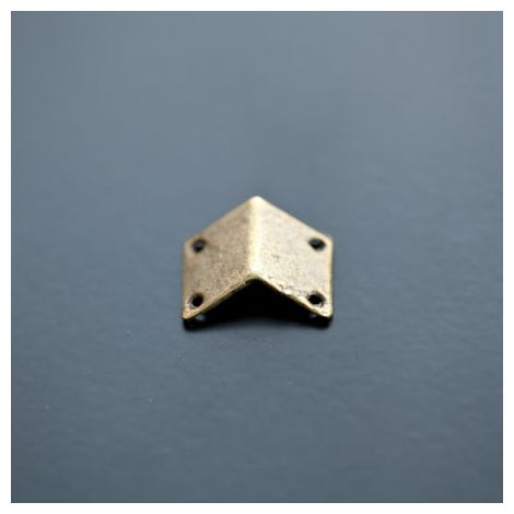 Connecteur Breloque Chevron 14x16mm Bronze vieilli