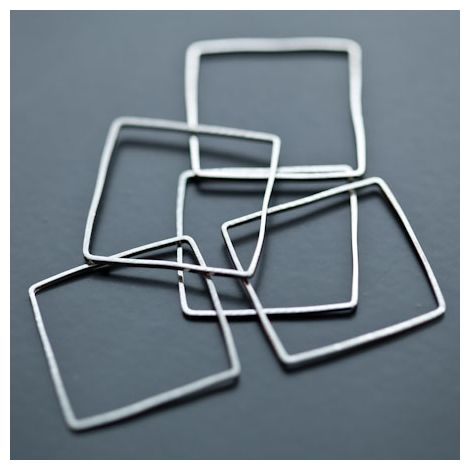 Connecteur Carré 20x20mm Noir x 16pcs