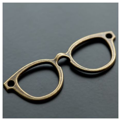 Connecteur Lunettes Intello Bronze vieilli