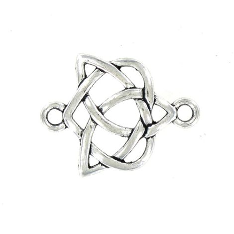 noeud celtique argent vieilli