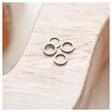 Connecteur Rond 6mm Bronze vieilli