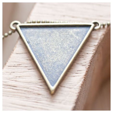 Connecteur Triangle Bronze vieilli