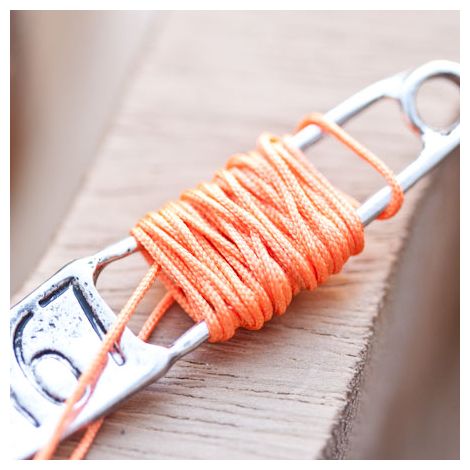 Cordon en nylon 0.8mm Orange