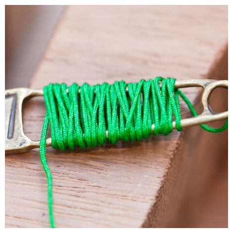Cordon Nylon 0.8mm Vert