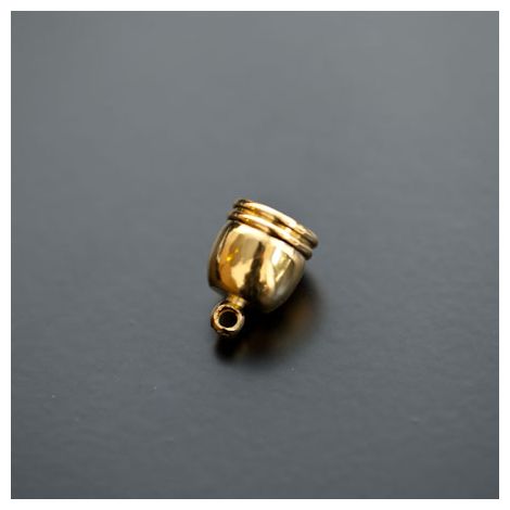 Embout à coller 15x10mm Doré