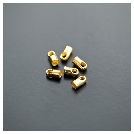 Embout à coller 2.4mm Doré