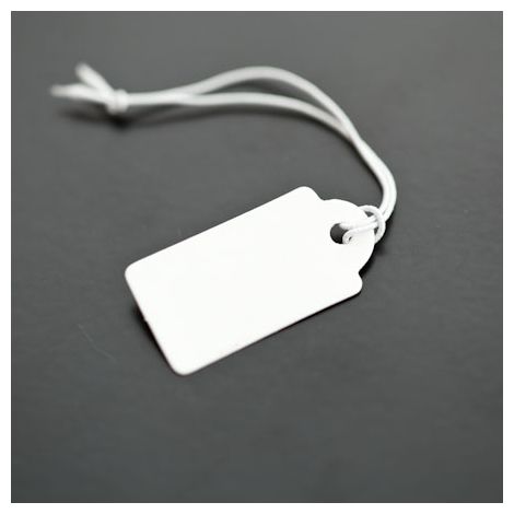 Etiquette Papier 27x13mm Blanc