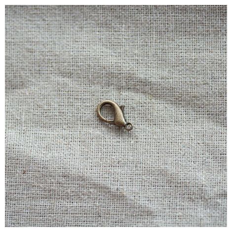 Mousqueton 8x14mm Bronze vieilli x 5
