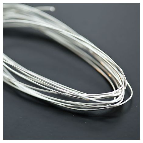 Fil métallique 0.6mm Argenté