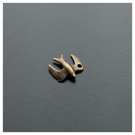 Pendentif Oiseau volant Bronze vieilli