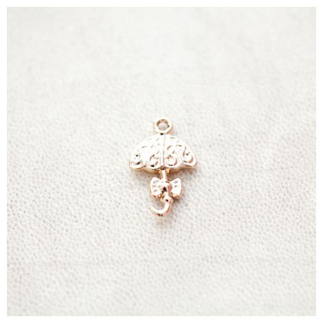 Pendentif Parapluie 20x12.5mm Doré