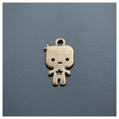 Pendentif Petit Bonhomme Star Bronze vieilli