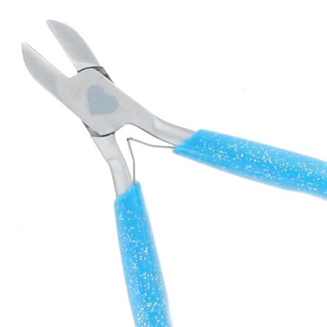 Pince coupante 11.5cm Bleu paillette V2