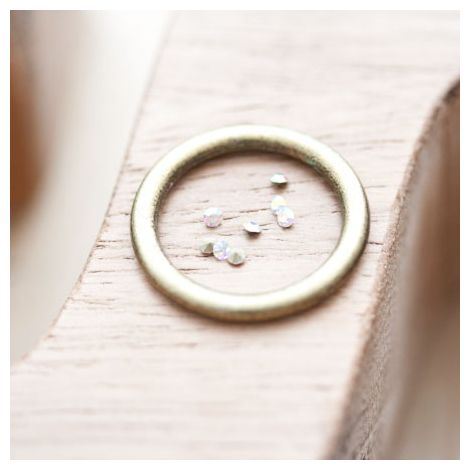 Strass en verre 2mm Transparent miroir
