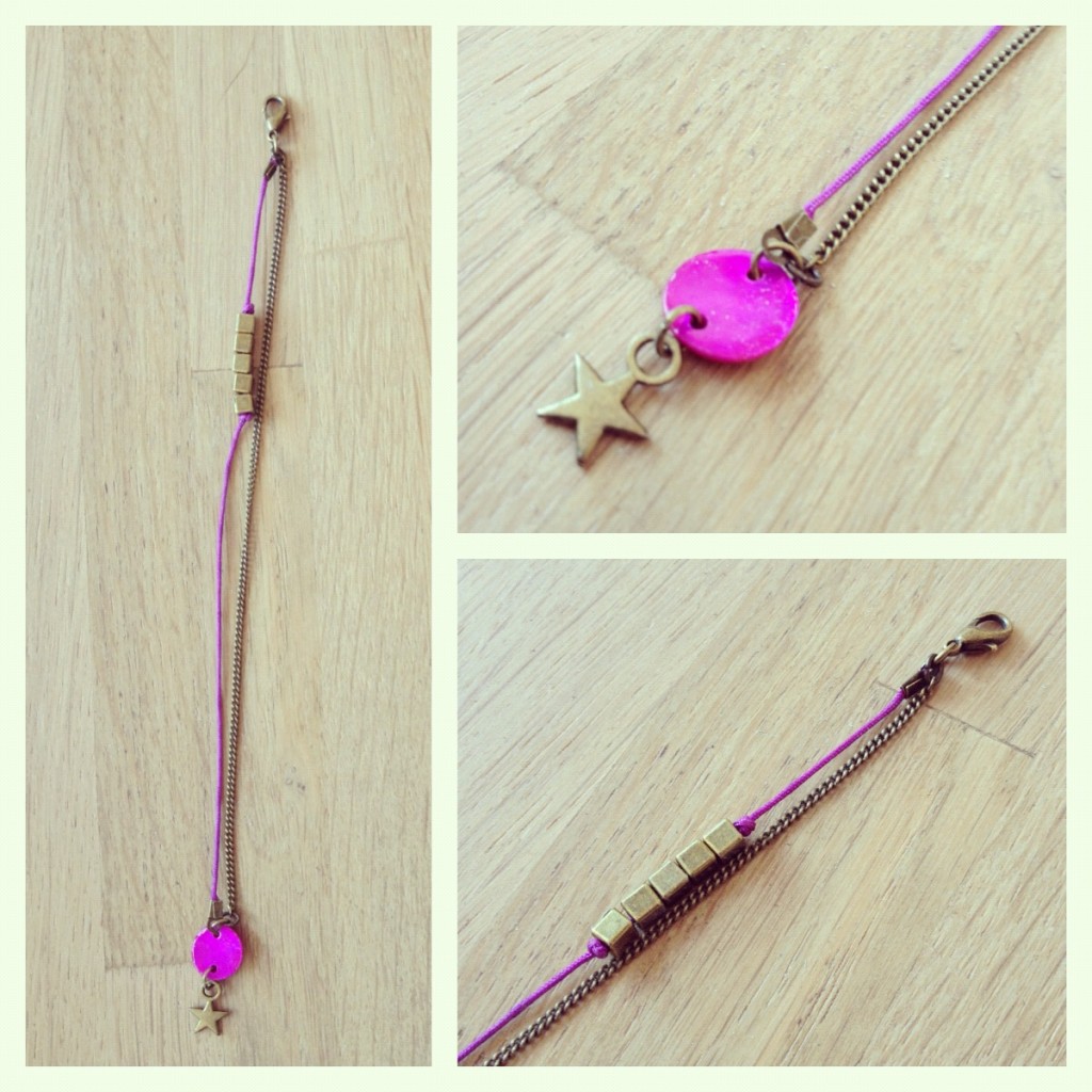 bracelet graphique retro par claire