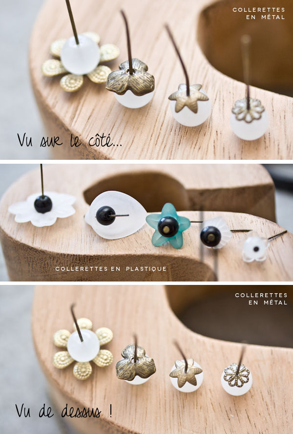Jolies collerettes : Aper&ccedil;u sur perles