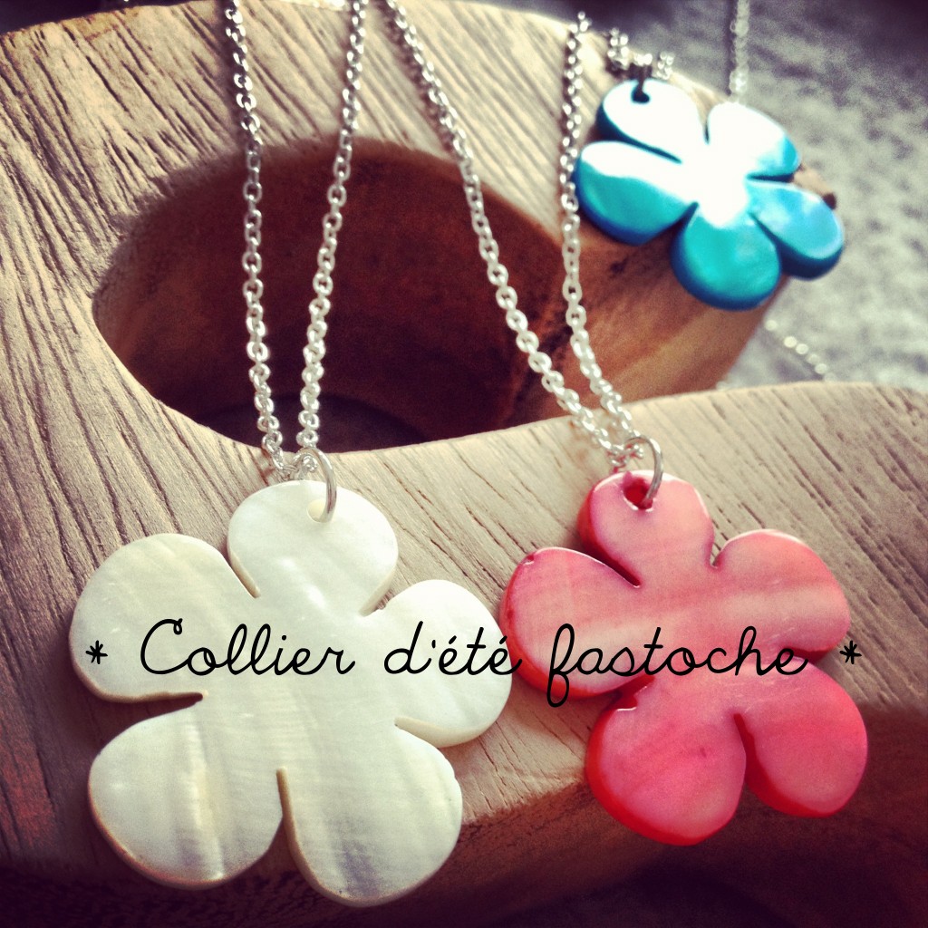 collier d'&eacute;t&eacute; facile
