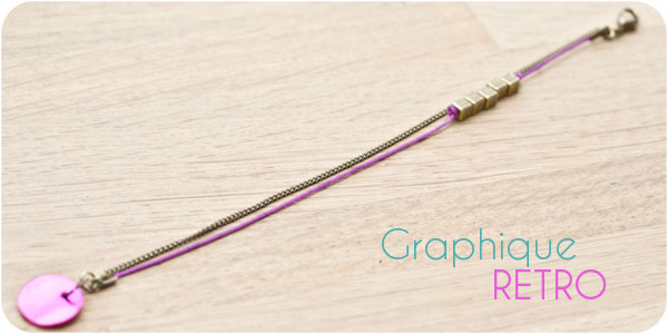 Tutoriel du Bracelet Graphique Retro