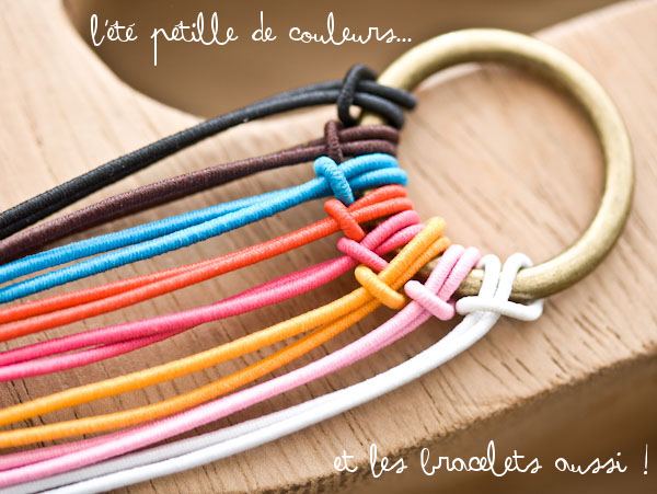 L'&eacute;t&eacute; p&eacute;tille de couleurs avec les nouveaux cordons