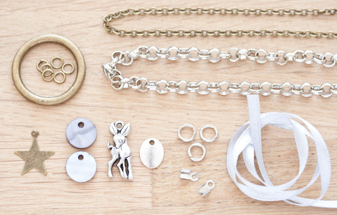 tuto creation bijoux sautoir grigri