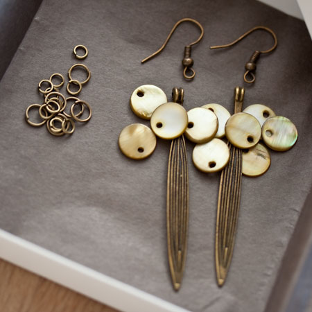 Boucles d'oreilles Exotiques