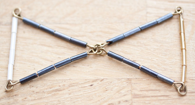 kit bijoux diy geometric beauties pyramide