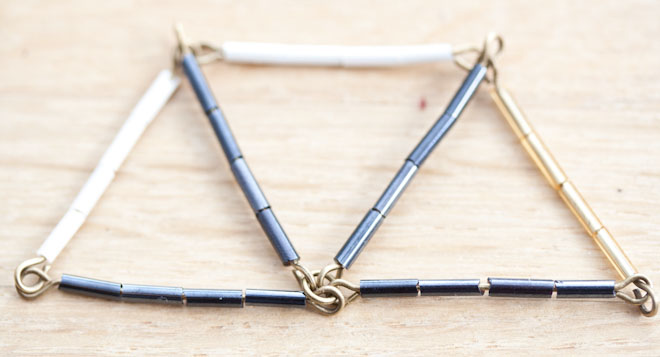 kit bijoux diy geometric beauties pyramide