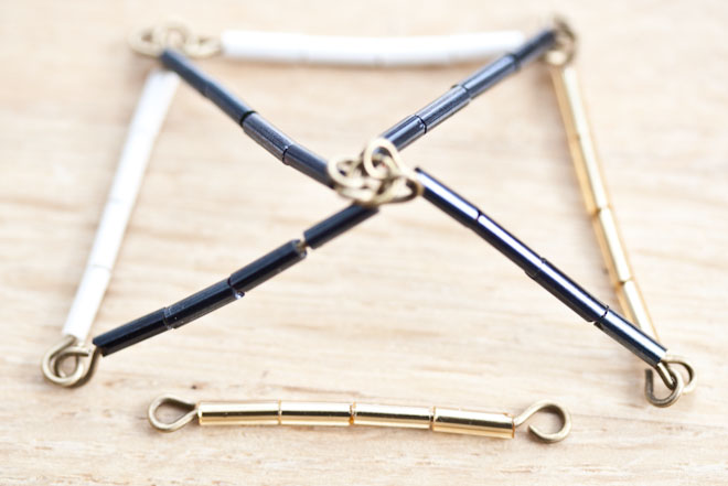 kit bijoux diy geometric beauties pyramide