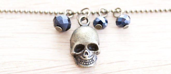 diy creation bijoux collier pirate
