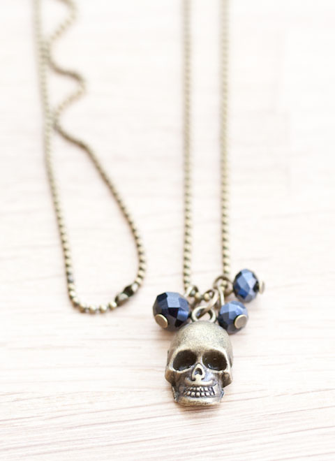 diy creation bijoux collier pirate