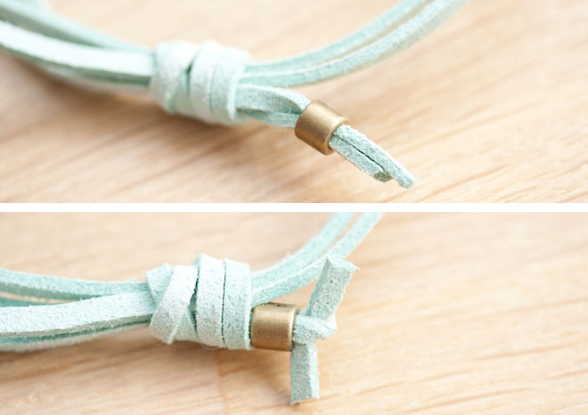 diy creation bijoux bracelet love su&eacute;dine