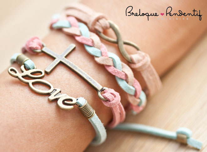 diy creation bijoux bracelet infinite love