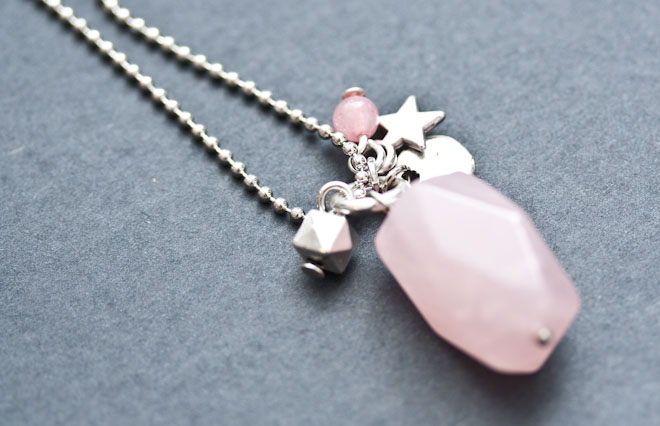 diy creation bijoux sautoir capucine