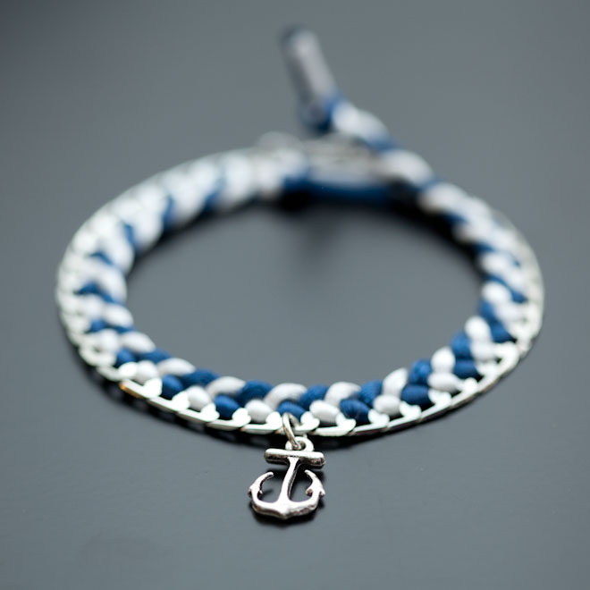 Bracelet Peace Skull Ancre 1