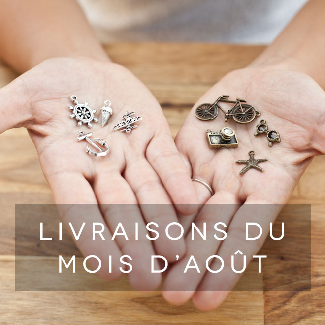 Information : Les livraisons durant le mois d'ao&ucirc;t