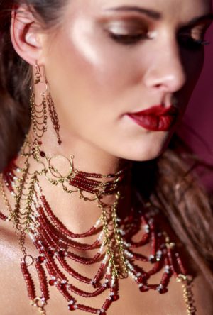 Louise Kopij Collier Collection La ligne indienne