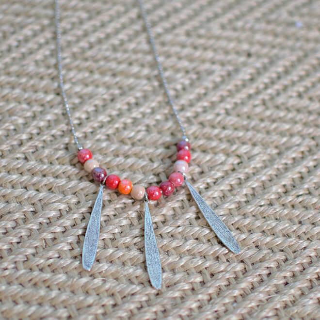 Tuto : Collier nacr&eacute; pour l'&eacute;t&eacute;