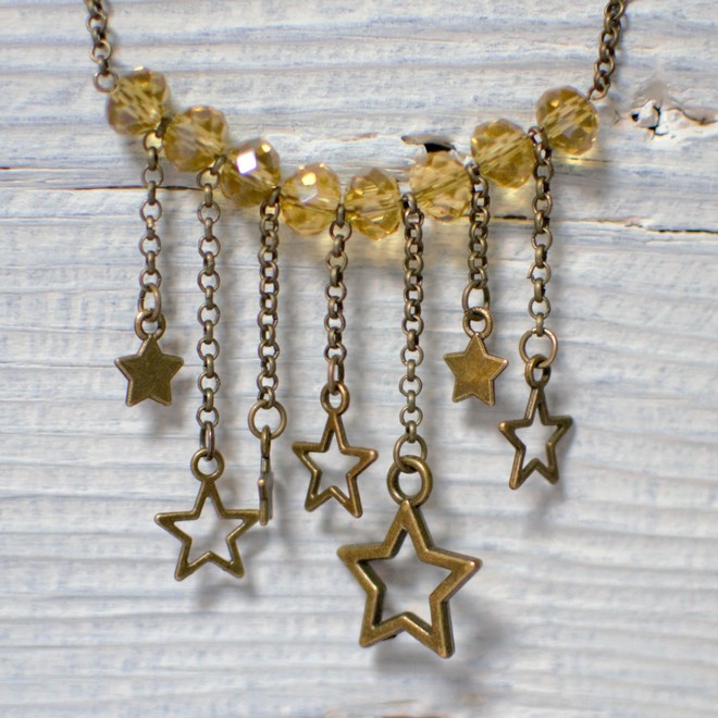 Tuto : Collier pendentif &eacute;toil&eacute;