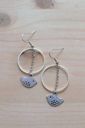 base des boucles d'oreilles oiseaux